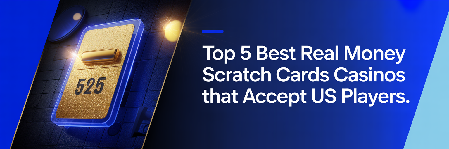 Top 5 Best Real Money Scratch Cards Casinos that accept US players